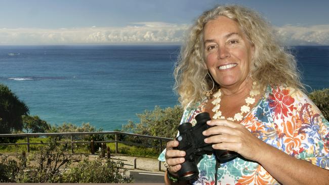 Jennie Truman, the Whale Watcher of Point Lookout.