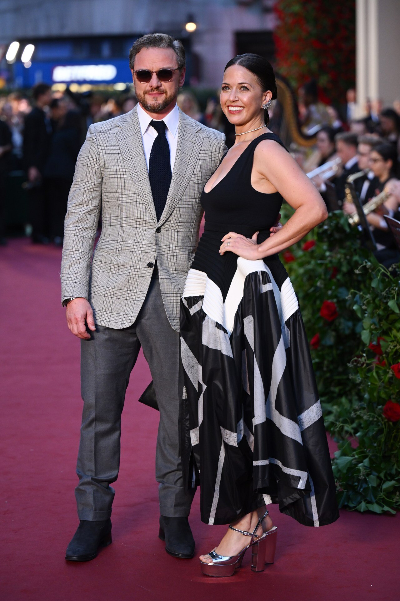 <p>James McAvoy and Lisa Liberati</p>