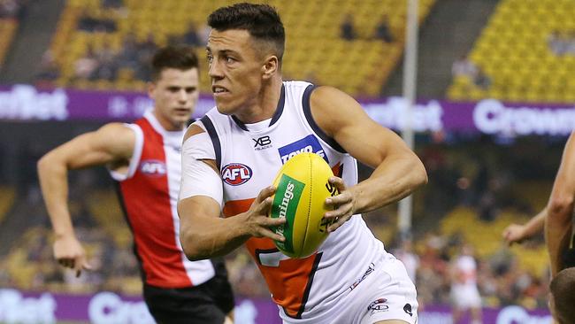 Dylan Shiel was traded to Essendon with 10 minutes remaining in the trade period. Picture: Michael Klein