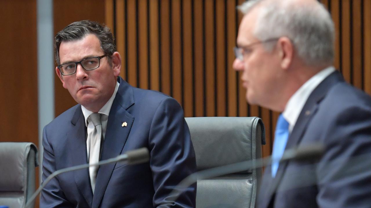 The Victorian Premier said his state was worse off under a Morrison government. Picture: Sam Mooy/Getty Images