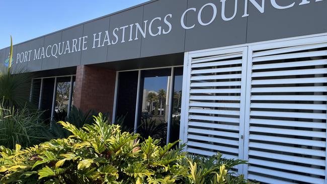 The Port Macquarie Hastings Council building.