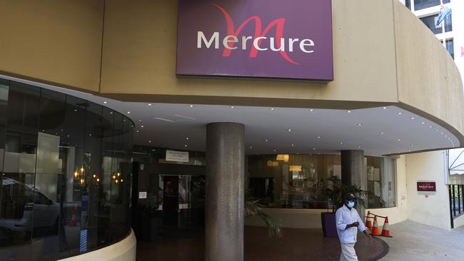 Lockdown restrictions are now in place across the Perth and Peel regions of Western Australia following the discovery of COVID-19 at the Mercure Hotel. (Photo by Paul Kane/Getty Images)