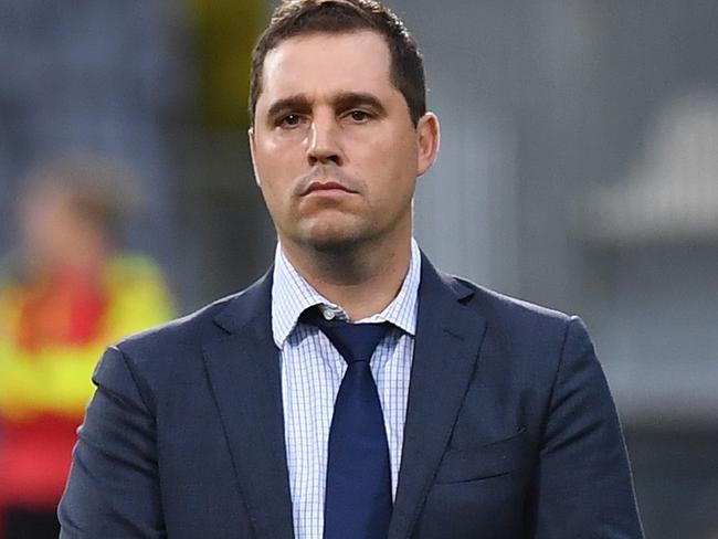 CHRISTCHURCH, NEW ZEALAND - MARCH 24: Head Coach Dave Wessels of the Force reacting prior to the round five Super Rugby match between the Crusaders and the Force at AMI Stadium on March 24, 2017 in Christchurch, New Zealand.  (Photo by Kai Schwoerer/Getty Images)