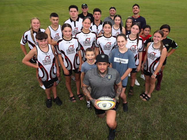 Former Wallaby Richard Kingi already has 79 player signed up to play at Rugby Kings Gold Coast. Picture: Glenn Hampson