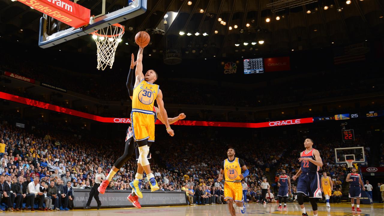 NBA Video Stephen Curry dunk, Golden State Warriors star throws down