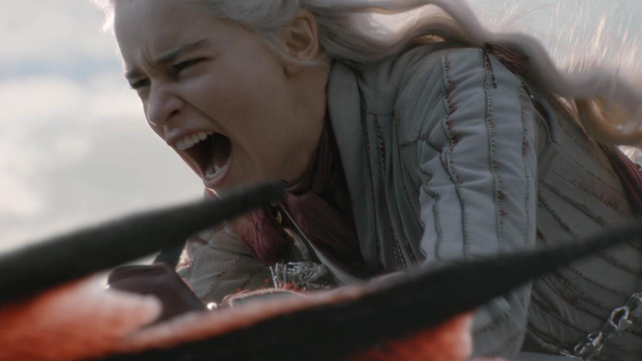 Daenerys Targaryen’s mad queen rage sums up how a lot of fans are feeling right now. Picture: Helen Sloan/HBO via AP