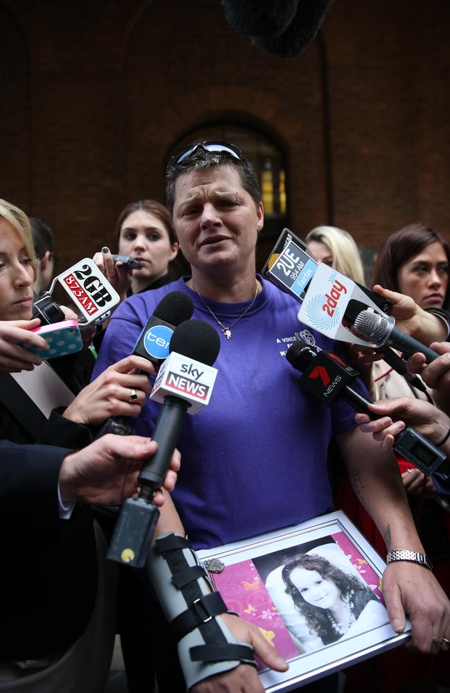 Alison Anderson speaks to media. Picture: John Grainger