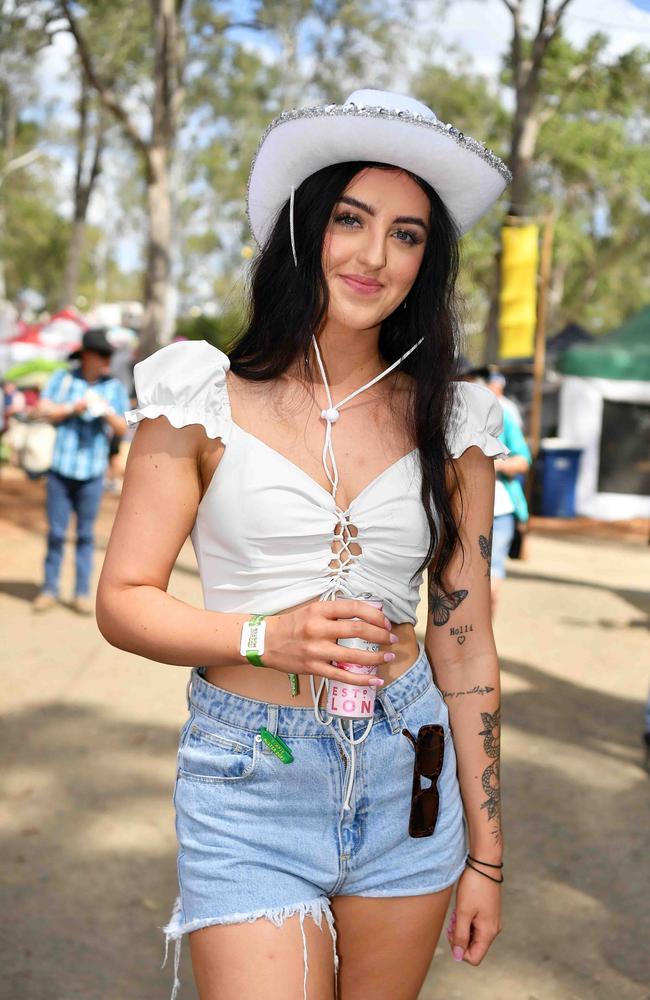 Jessi Dunning at the Gympie Music Muster. Picture: Patrick Woods.