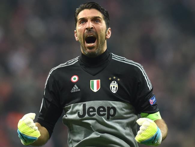 Juventus' goalkeeper Gianluigi Buffon is one of world football’s most recognisable faces. Picture: AFP