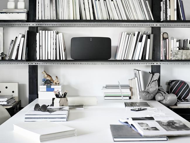 Work your way up .. the Sonos Play: 5 is the flagship speaker in the Sonos family that can be finetuned with speaker-running software called Trueplay.