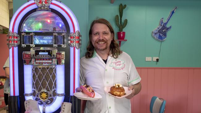 Diners can play some classic tunes on the jukebox. Picture: Andy Brownbill