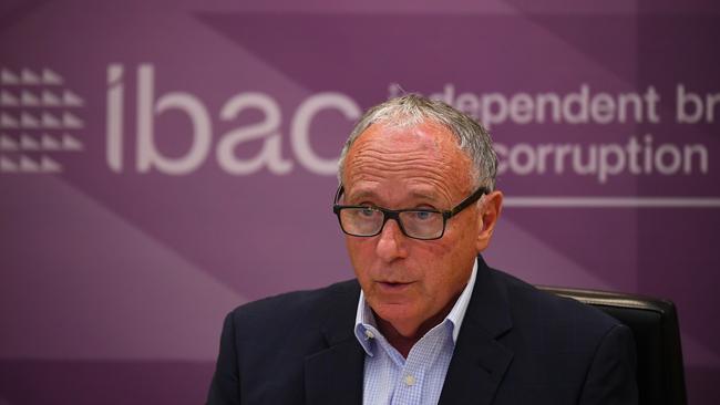 IBAC Commissioner Robert Redlich, in releasing the IBAC report, made excuses for people.