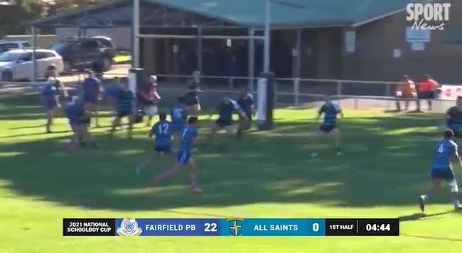 NRL Schoolboy Cup: Fairfield PB v All Saints highlights