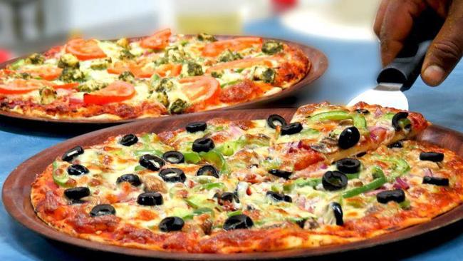 Vegetarian pizza. Picture: Khalsa Foods