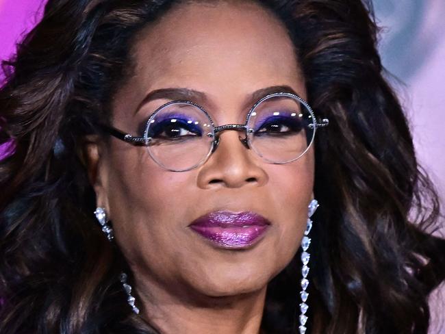US television host and producer Oprah Winfrey arrives for the world premiere of "The Color Purple" at the Academy Museum in Los Angeles, December 6, 2023. (Photo by Frederic J. BROWN / AFP)