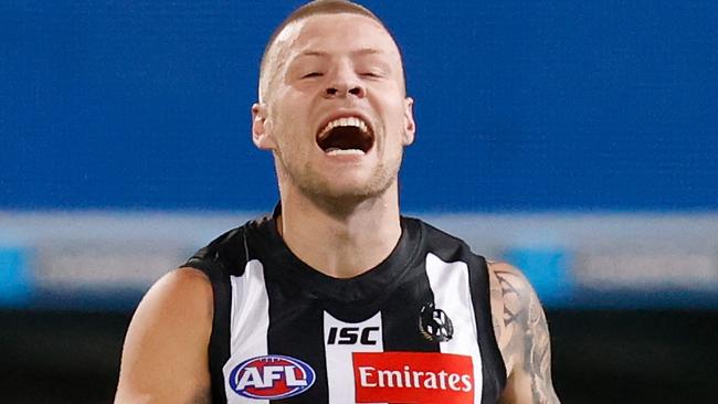 Jordan De Goey is yet to sign a new deal and has interest from rivals including Carlton.