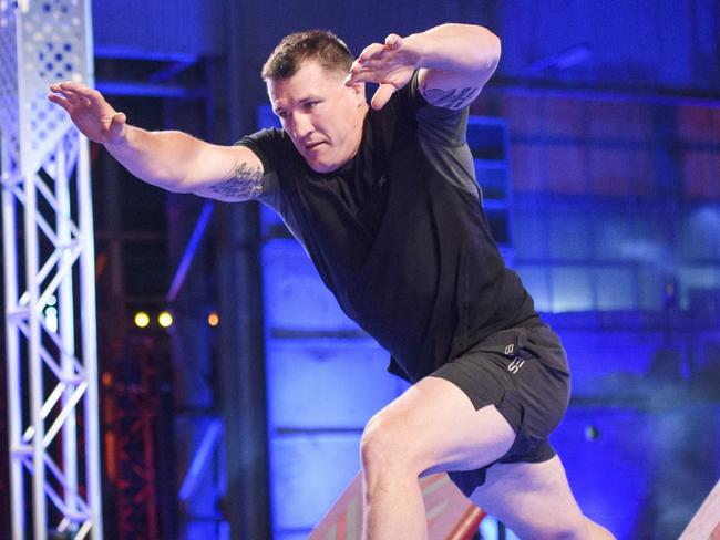 STRICTLY EMBARGOED UNTIL MIDNIGHT SUNDAY 24th June 2018 Sharks star Paul Gallen will appear in the next series of Australian Ninja Warrior. Picture supplied