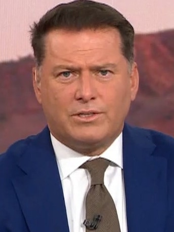 Host Karl Stefanovic was left near-speechless, but said the issue needed to be addressed. Picture: Channel 9