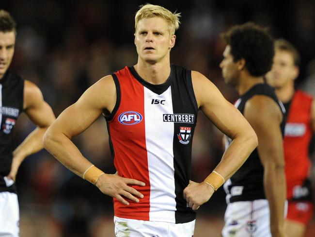 Why the glum face, Rooey, the fans love the 2011 Saints jumper.