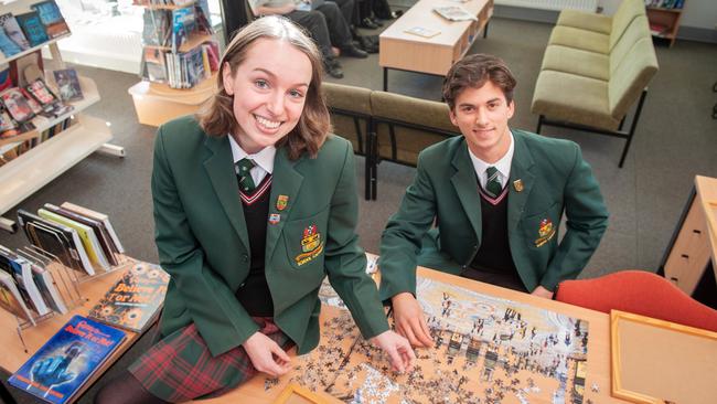 Gippsland Grammar 2021 school captains Connor Hare and Kate Finlay say opportunities to learn outside the classroom have been the most valuable experiences of their school years.