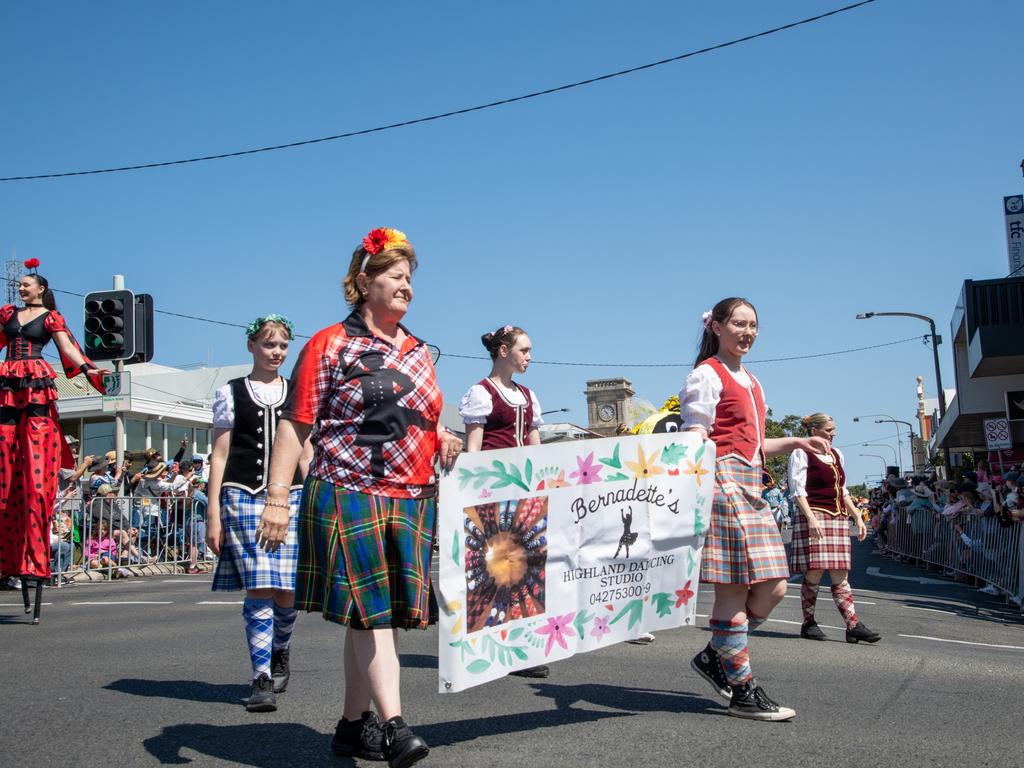 Bernadette's Highland Dancing Studio.Grand Central Floral ParadeCarnival of FlowersSaturday September 16, 2023