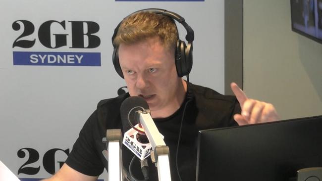 2GB host Ben Fordham (10/6/24). Picture: 2GB