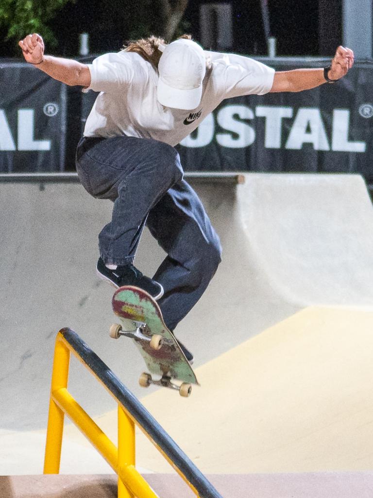 Felicity Turner at Rumble On The Reef Sugar Bowl Skatepark Saturday 23 September 2023 Picture:Michaela Harlow