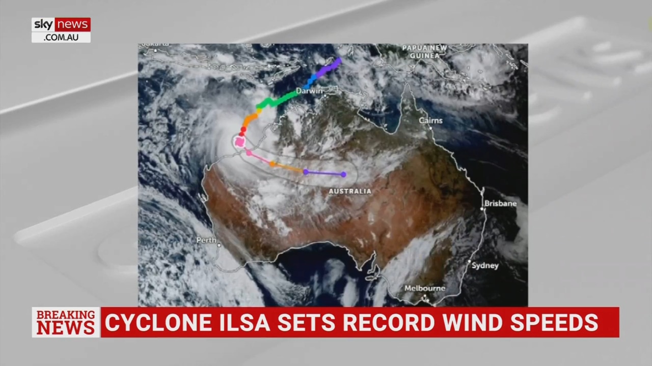 Tropical Cyclone Ilsa makes landfall as category five