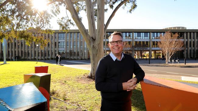 02/07/2018: Professor John Dewar is the Vice-Chancellor of La Trobe university in Bundoora. Stuart McEvoy for The Australian.