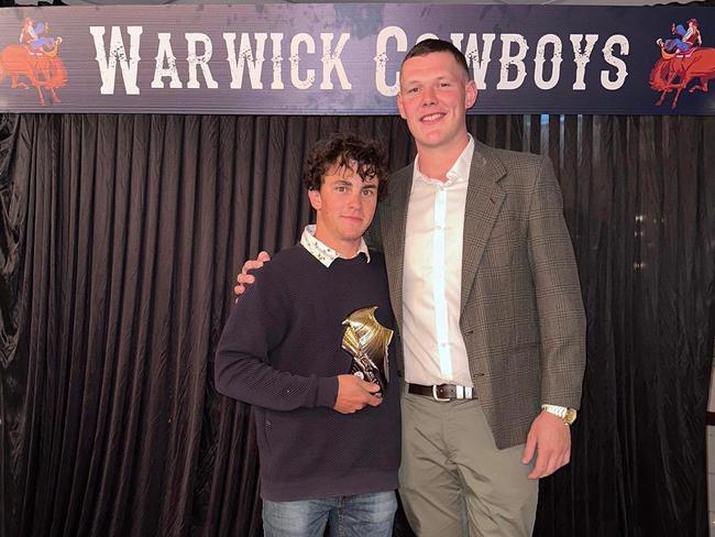 Joey Wagner was Warwick Cowboys reserve grade top scorer in 2023