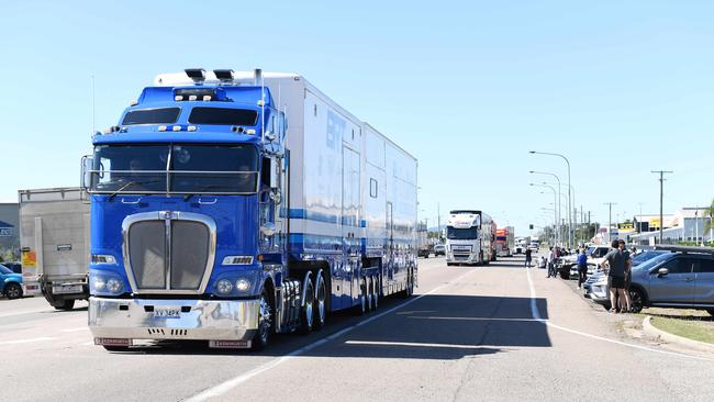 The Transporter Parade in Townsville. Picture: Shae Beplate.