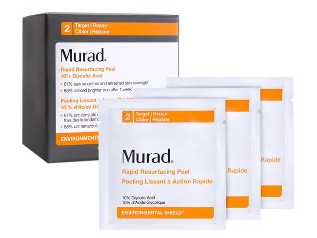 The Murad 10 per cent Glycolic Acid peels.