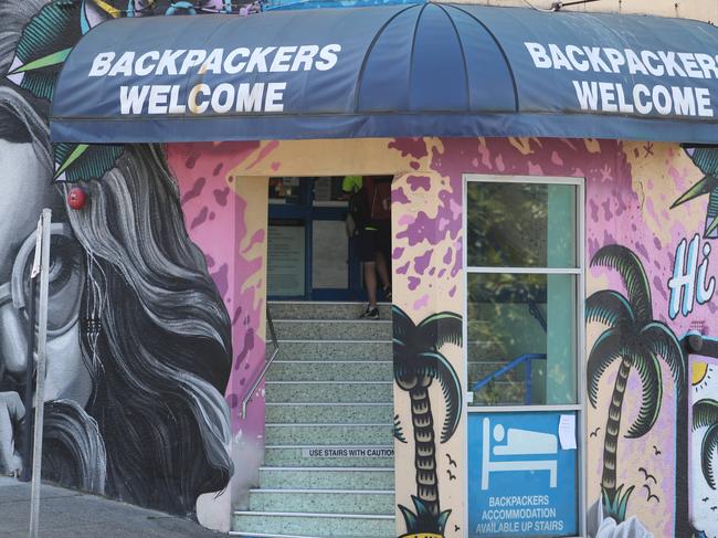 Pictured is Noah's Backpackers in Bondi Beach. Picture Rohan Kelly