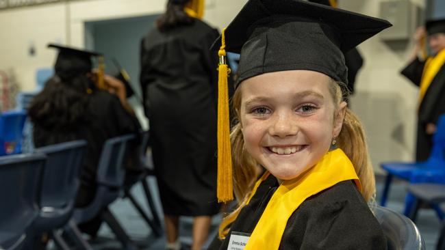 Emma Schoonover from Living Waters Lutheran School was awarded CU Silver Medal. Picture: James Tudor