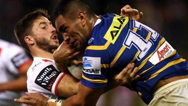 The Dragons lost a bit of focus against the Eels. (Cameron Spencer/Getty Images)