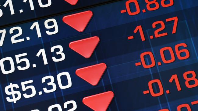 The ASX 200 resumed its downward spiral on Thursday with a 1.8 per cent decline. Picture: NCA NewsWire / Jeremy Piper