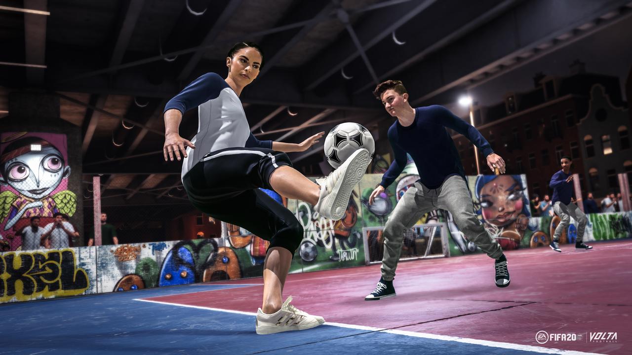 FIFA's popular street mode has been revamped in the new game.