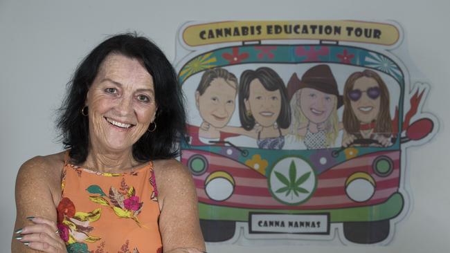 President of the Medicinal Cannabis Use Association Deb Lynch. Picture: AAP/Renae Droop