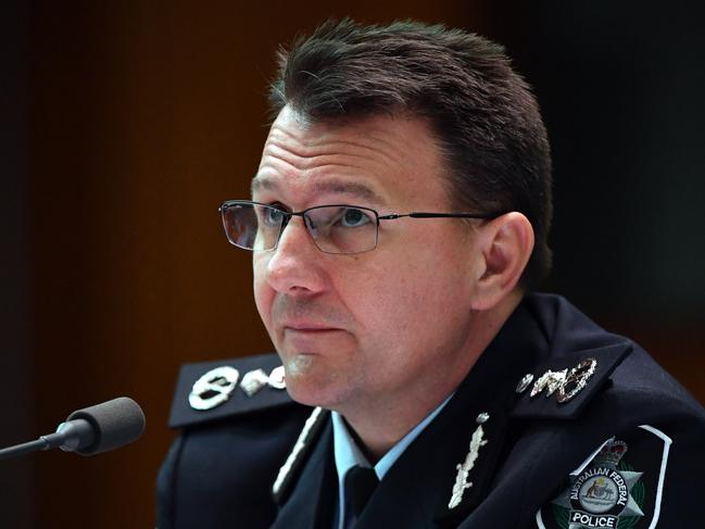 New AFP Commissioner Reece Kershaw has his work cut out for him, according to the AFP Union. Picture: AAP Image/Mick Tsikas