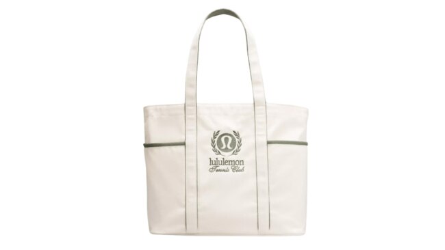 Lululemon, Daily Multi-Pocket Canvas Tote Bag Tennis Club