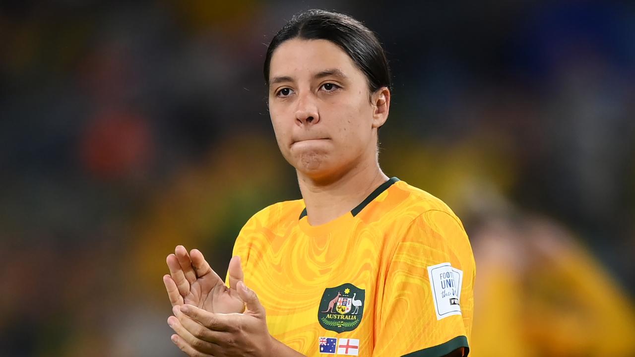 Sam Kerr. Photo by Justin Setterfield/Getty Images.