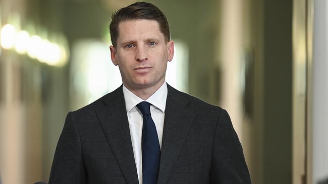 Opposition defence spokesman Andrew Hastie. Picture: NCA NewsWire / Martin Ollman