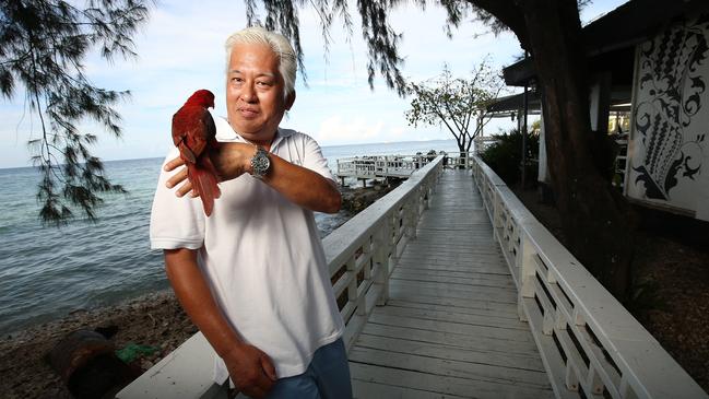 Restaurateur and resort owner, Andrew Leung. Picture: Vanessa Hunter