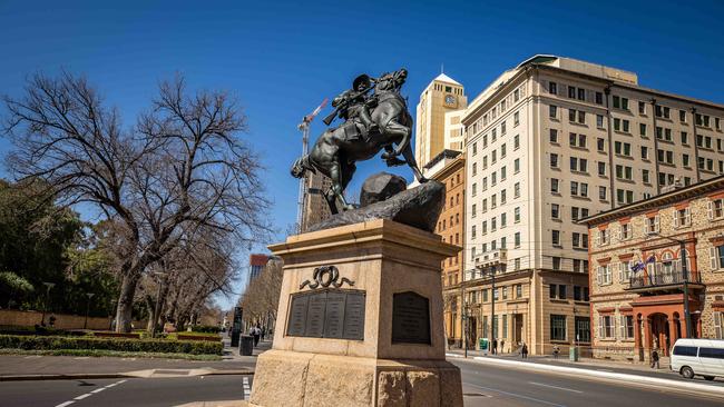 The Adelaide Boer War Memorial. Picture: Tom Huntley