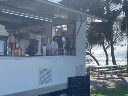 The Somewhere to Eat food van has become a staple of spending a day at the beach in Bargara.