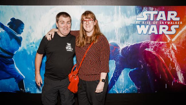 The Brisbane premiere of Star Wars: The Rise of Skywalker at Reading Cinemas Newmarket. Picture: Jared Vethaak