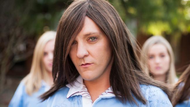 Lilley as pampered private school girl Ja’mie King, another of his most enduring characters.