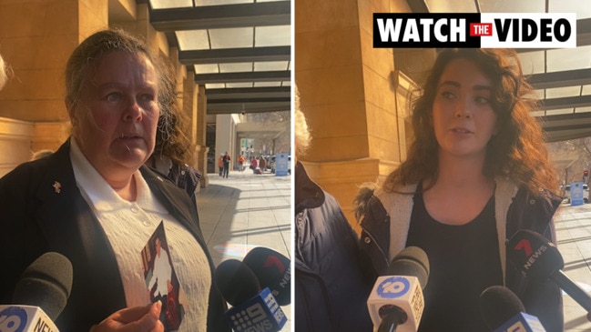 David Hoy's mother and sister speak after the verdict