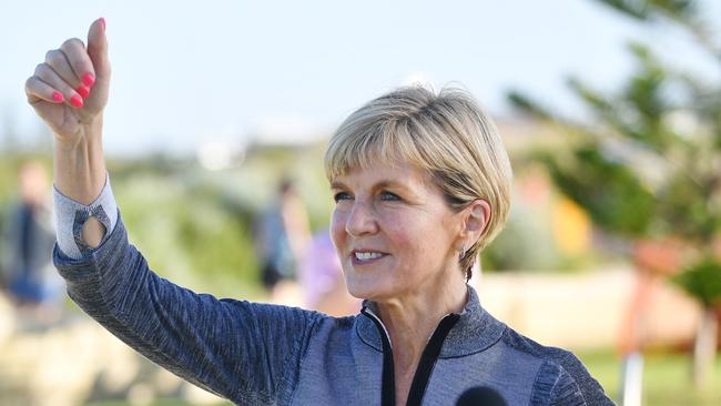 Delcons are now courting the support of Julie Bishop. (Pic: Ian Munro)