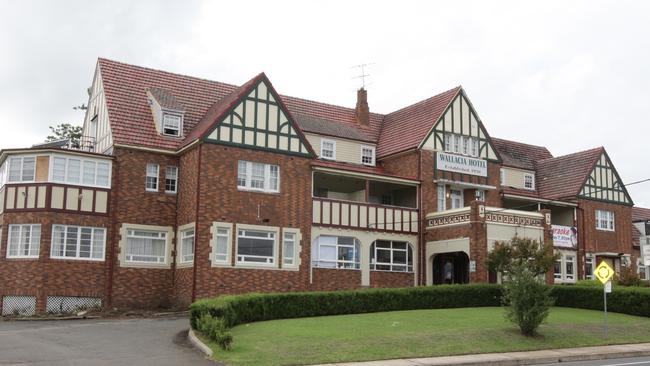 The Wallacia Hotel where the incident took place.